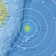 El epicentro del terremoto. (Imagen: US Geological Survey)